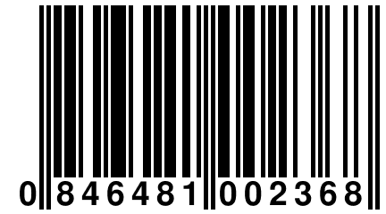 0 846481 002368