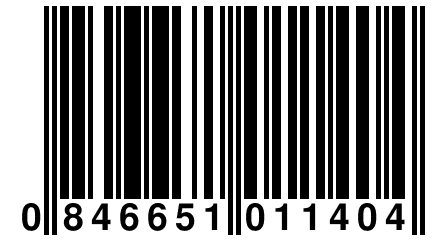 0 846651 011404