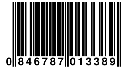 0 846787 013389