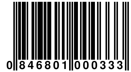 0 846801 000333