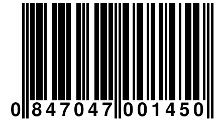 0 847047 001450