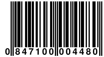 0 847100 004480