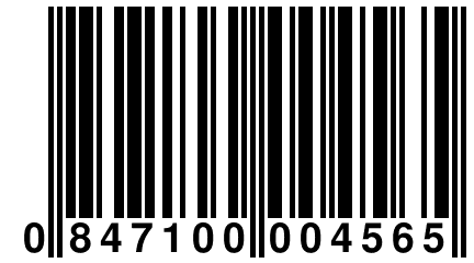 0 847100 004565