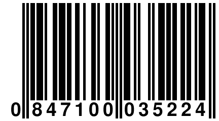 0 847100 035224