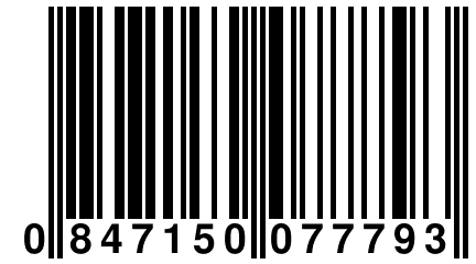 0 847150 077793