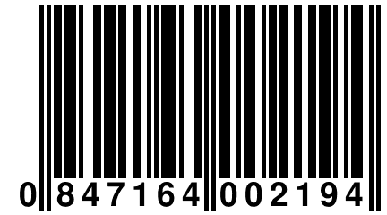 0 847164 002194