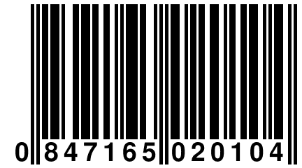 0 847165 020104