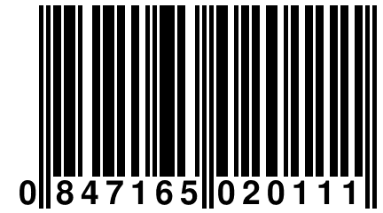 0 847165 020111