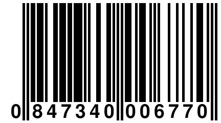 0 847340 006770