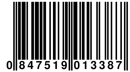 0 847519 013387