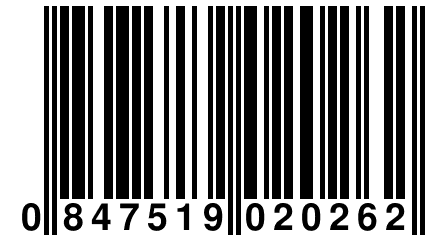 0 847519 020262