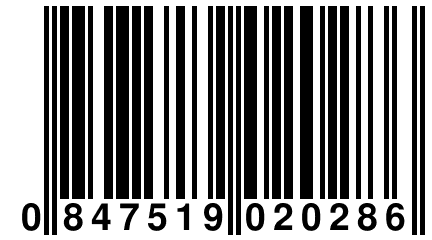 0 847519 020286