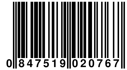 0 847519 020767