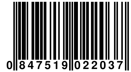 0 847519 022037