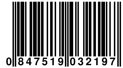 0 847519 032197