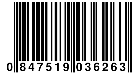 0 847519 036263