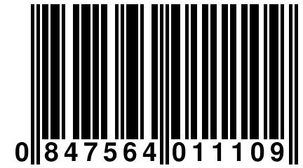 0 847564 011109