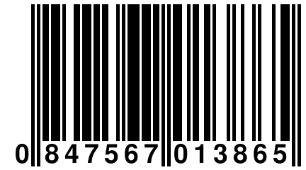 0 847567 013865