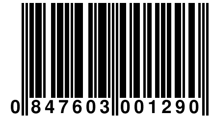 0 847603 001290