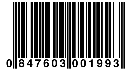 0 847603 001993