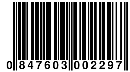 0 847603 002297