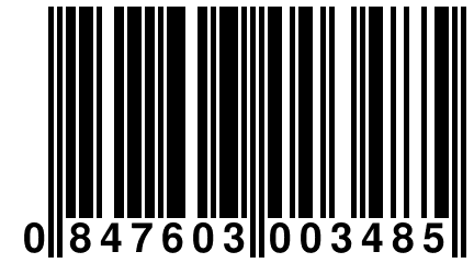 0 847603 003485