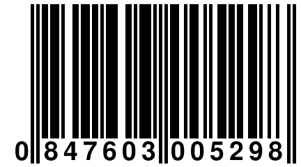 0 847603 005298