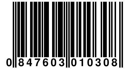 0 847603 010308