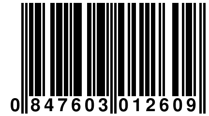 0 847603 012609