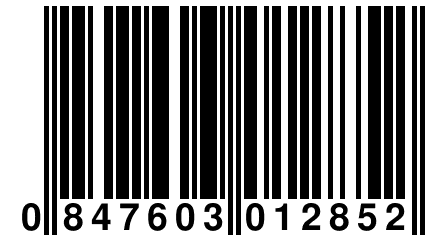 0 847603 012852