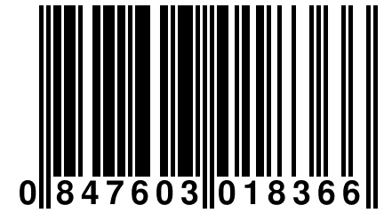 0 847603 018366