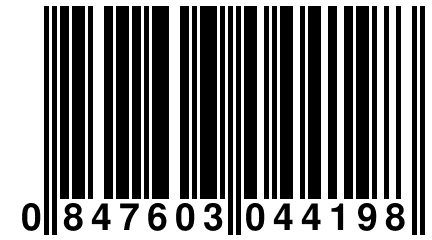 0 847603 044198