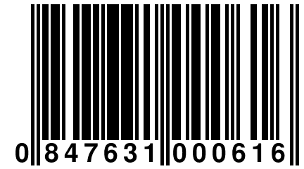 0 847631 000616