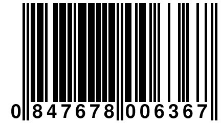 0 847678 006367