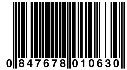 0 847678 010630