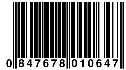 0 847678 010647