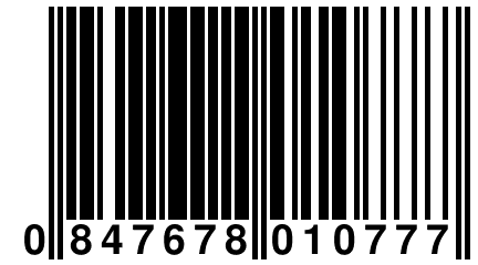 0 847678 010777