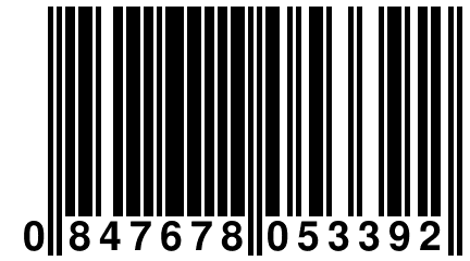 0 847678 053392