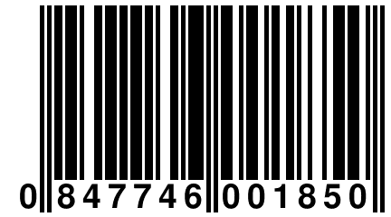 0 847746 001850