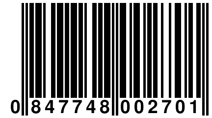 0 847748 002701