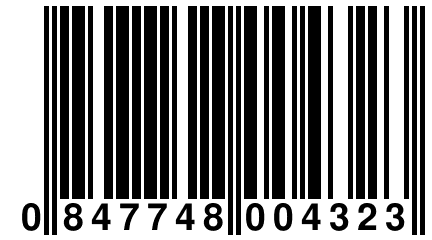 0 847748 004323