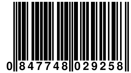 0 847748 029258