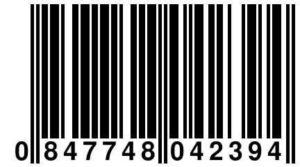 0 847748 042394