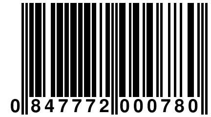 0 847772 000780