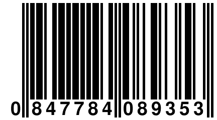 0 847784 089353