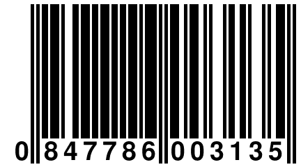 0 847786 003135