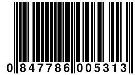 0 847786 005313