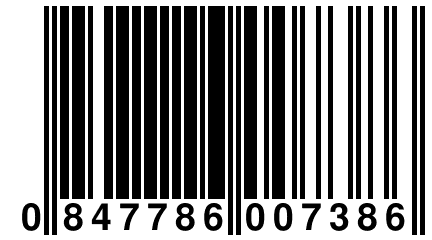 0 847786 007386