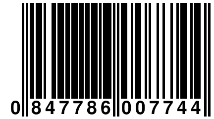 0 847786 007744