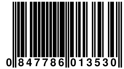 0 847786 013530